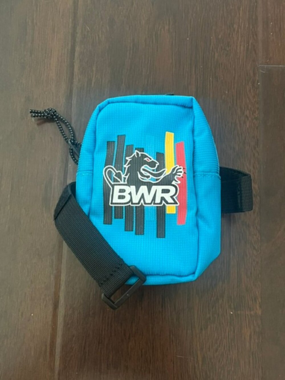 Almsthre Signature Blue Saddle Bag BWR Belgian Waffle Ride
